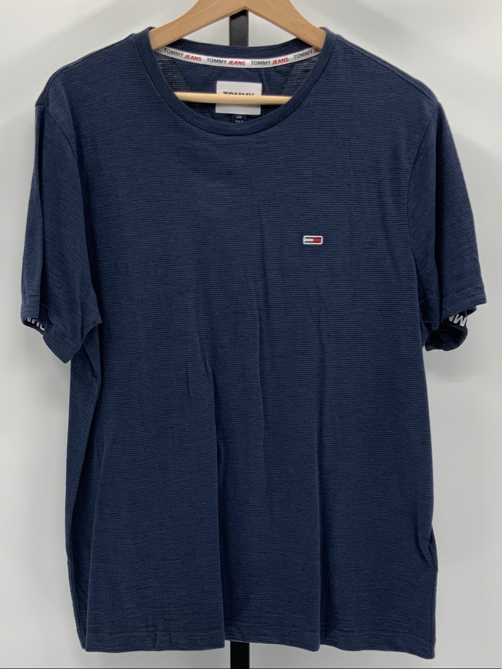 Tommy Hilfiger Navy Short Sleeve Logo Tee